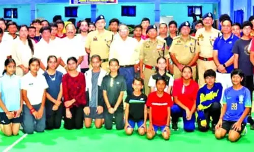 ADGP Jammu ने बैडमिंटन टूर्नामेंट का उद्घाटन किया