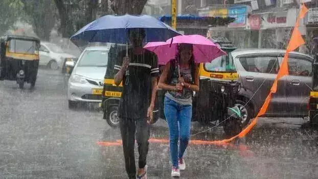 राज्य में बारिश का अनुमान, सात जिलों में yellow alert राज्य में बारिश का अनुमान, सात जिलों में yellow alert