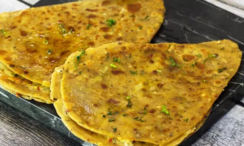 Try करें नमक मिर्च पराठा, नोट करें आसान रेसिपी