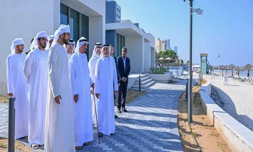 अजमान शासक ने Ajman Hotel विस्तार परियोजना का निरीक्षण किया अजमान शासक ने Ajman Hotel विस्तार परियोजना का निरीक्षण किया