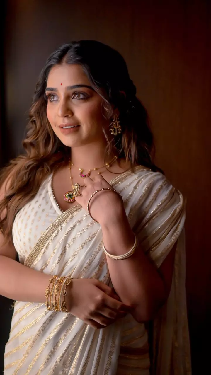 साड़ी में खूबसूरत लगी गौरी किशन