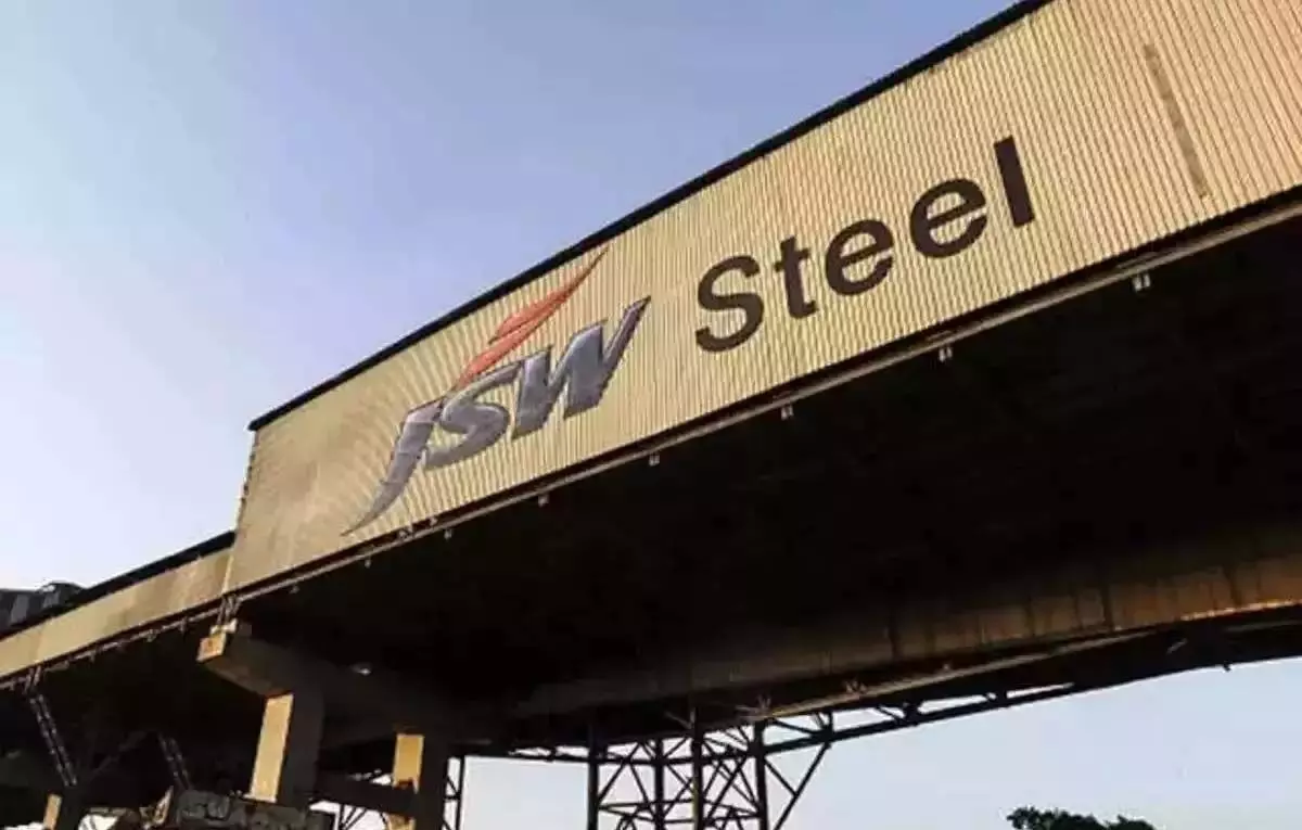 JSW स्टील शेयर 0.2% ऊपर