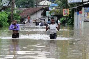 Sri Lanka में बारिश से संबंधित आपदाओं के कारण तीन लोगों की मौत