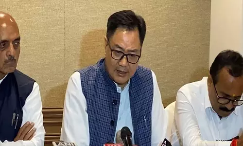 कांग्रेस ने वोट हासिल करने के लिए अल्पसंख्यक मामलों के मंत्रालय को मुस्लिम मामलों के मंत्रालय में बदल दिया: Kiren Rijiju