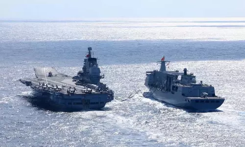 China ने ताइवान के आसपास बड़े पैमाने पर नौसेना और वायु सेना अभ्यास किया China ने ताइवान के आसपास बड़े पैमाने पर नौसेना और वायु सेना अभ्यास किया