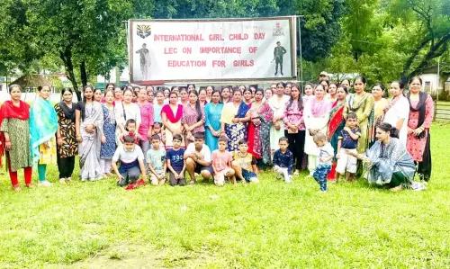 Assam राइफल्स ने लोखरा में अंतर्राष्ट्रीय बालिका दिवस मनाया