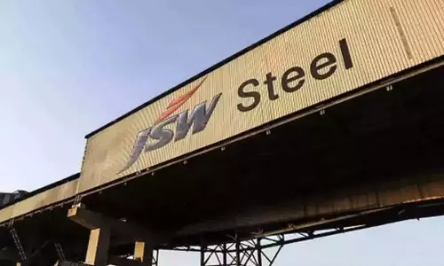 JSW स्टील शेयर 0.2% ऊपर JSW स्टील शेयर 0.2% ऊपर