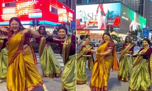 विदेशी लड़कियों ने रजनीकांत के गाने पर किया गजब का डांस, देखें  VIDEO