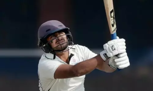Shubham Khajuria, 22 साल में दोहरा शतक लगाने वाले पहले जम्मू-कश्मीर बल्लेबाज Shubham Khajuria, 22 साल में दोहरा शतक लगाने वाले पहले जम्मू-कश्मीर बल्लेबाज