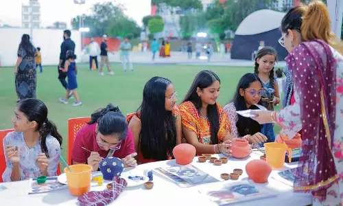 Haryana : कैम्पस नोट्स दशहरा और डांडिया कार्यक्रम