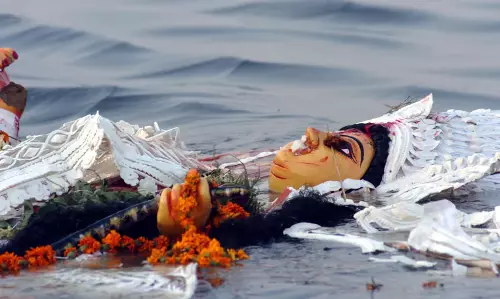 Tripura : विजयादशमी पर मूर्ति विसर्जन के साथ दुर्गा पूजा महोत्सव का समापन