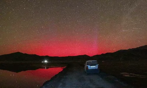 Ladakh में ऑरोरा ने भारत के अंतरिक्ष मौसम ट्रैकिंग प्रयासों को मान्यता दी