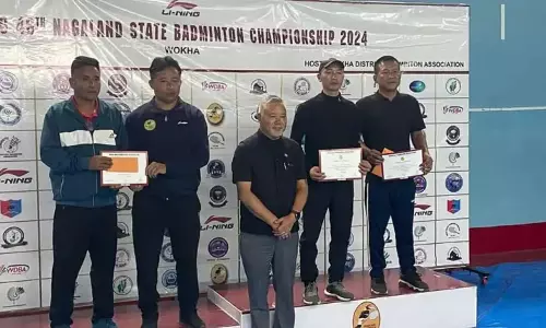 Nagaland : 46वीं ली-निंग स्टेट बैडमिंटन चैंपियनशिप संपन्न