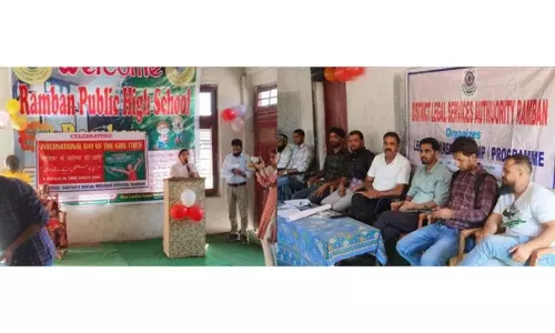 DLSA रामबन ने अंतर्राष्ट्रीय बालिका दिवस मनाया DLSA रामबन ने अंतर्राष्ट्रीय बालिका दिवस मनाया