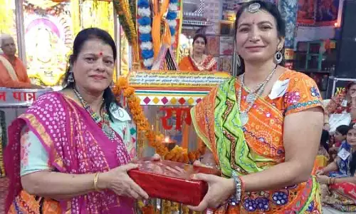 Bhilwara: दाधीच महिला प्रकोष्ठ गरबा उत्सव हर्षोल्लास से सम्पन्न