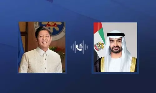 फिलीपींस के राष्ट्रपति ने फोन पर UAE के निरंतर सहयोग की सराहना की