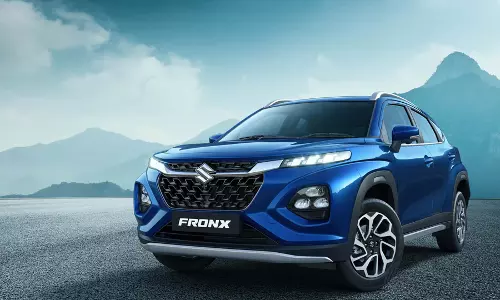 Maruti Suzuki फ्रॉन्क्स ने भारत में 2 लाख यूनिट की बिक्री का आंकड़ा हासिल किया Maruti Suzuki फ्रॉन्क्स ने भारत में 2 लाख यूनिट की बिक्री का आंकड़ा हासिल किया