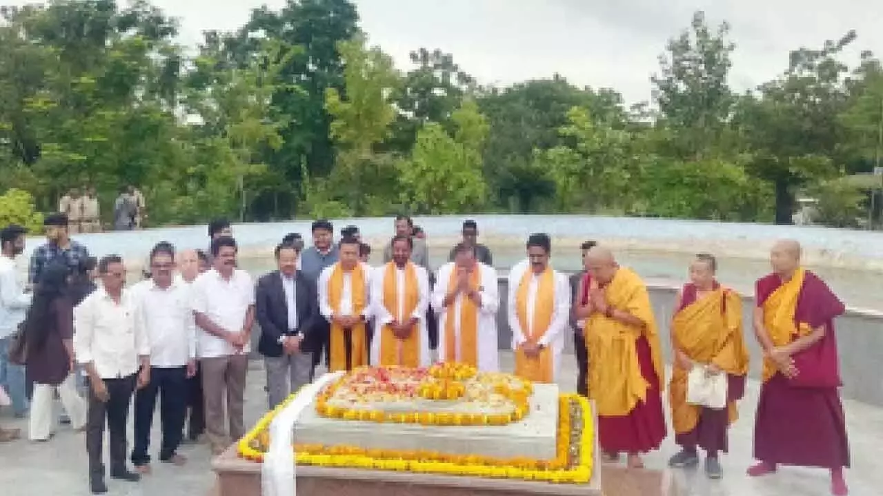 Nagarjuna Sagar: भव्य धम्म विजय समारोह आयोजित