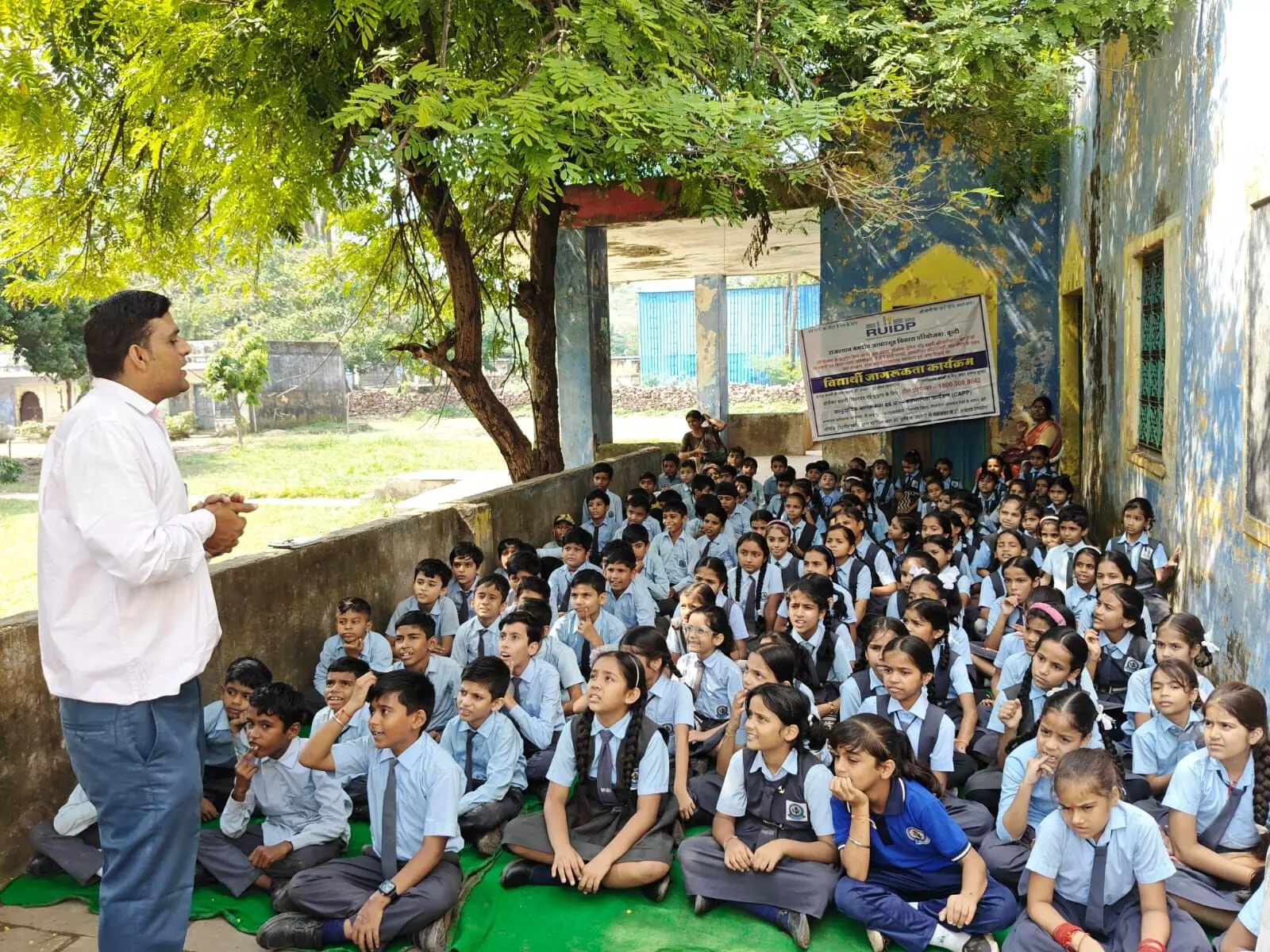 Bundi: वर्ल्ड हैंड वॉशिंग डे के तहत विद्यार्थी जागरूकता कार्यक्रम हुआ आयोजित