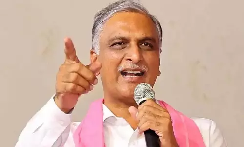 Harish Rao ने तेलंगाना सरकार की आलोचना की Harish Rao ने तेलंगाना सरकार की आलोचना की