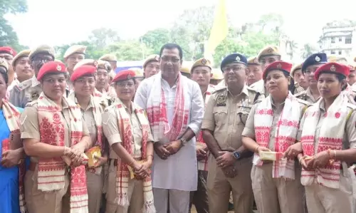 Nagaon: बताद्रवा विधायक ने 350 पुलिस कर्मियों को सम्मानित किया
