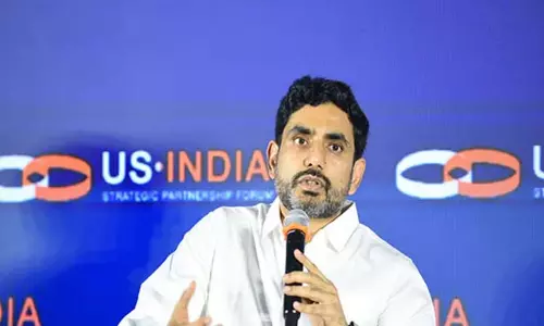 Andhra के मंत्री लोकेश ने शराब नीति पर जगन की टिप्पणी की खिल्ली उड़ाई