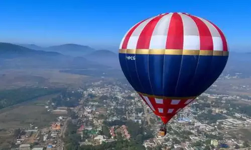 Andhra: अराकू क्षेत्र में पर्यटन को बढ़ावा देने के लिए हॉट एयर बैलून आकर्षण Andhra: अराकू क्षेत्र में पर्यटन को बढ़ावा देने के लिए हॉट एयर बैलून आकर्षण