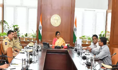 TSDRF की स्थापना के लिए प्रस्तावों में तेजी लाएं- तेलंगाना सीएस ने कहा TSDRF की स्थापना के लिए प्रस्तावों में तेजी लाएं- तेलंगाना सीएस ने कहा