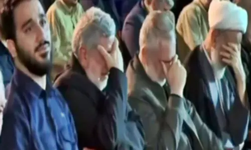 ईरान के हाई-प्रोफाइल कमांडर ने Tehran में आयोजित समारोह में हिस्सा लिया