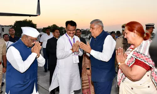 Jaipur: राज्यपाल ने उपराष्ट्रपति को विदाई दी