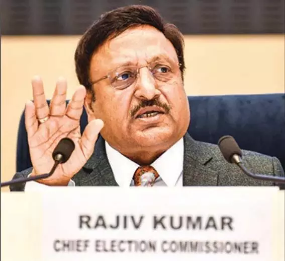 CEC Kumar ने जम्मू-कश्मीर के लोगों से लोकतंत्र को आगे बढ़ाने का आग्रह किया