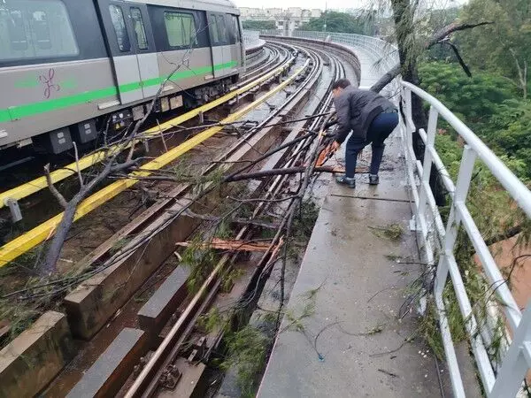 Bengaluru Metro की पर्पल लाइन पर सेवाएं कुछ समय के लिए बाधित रहीं