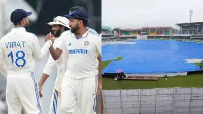 IND vs NZ टेस्ट सीरीज बारिश के कारण ड्रॉ पर समाप्त होती