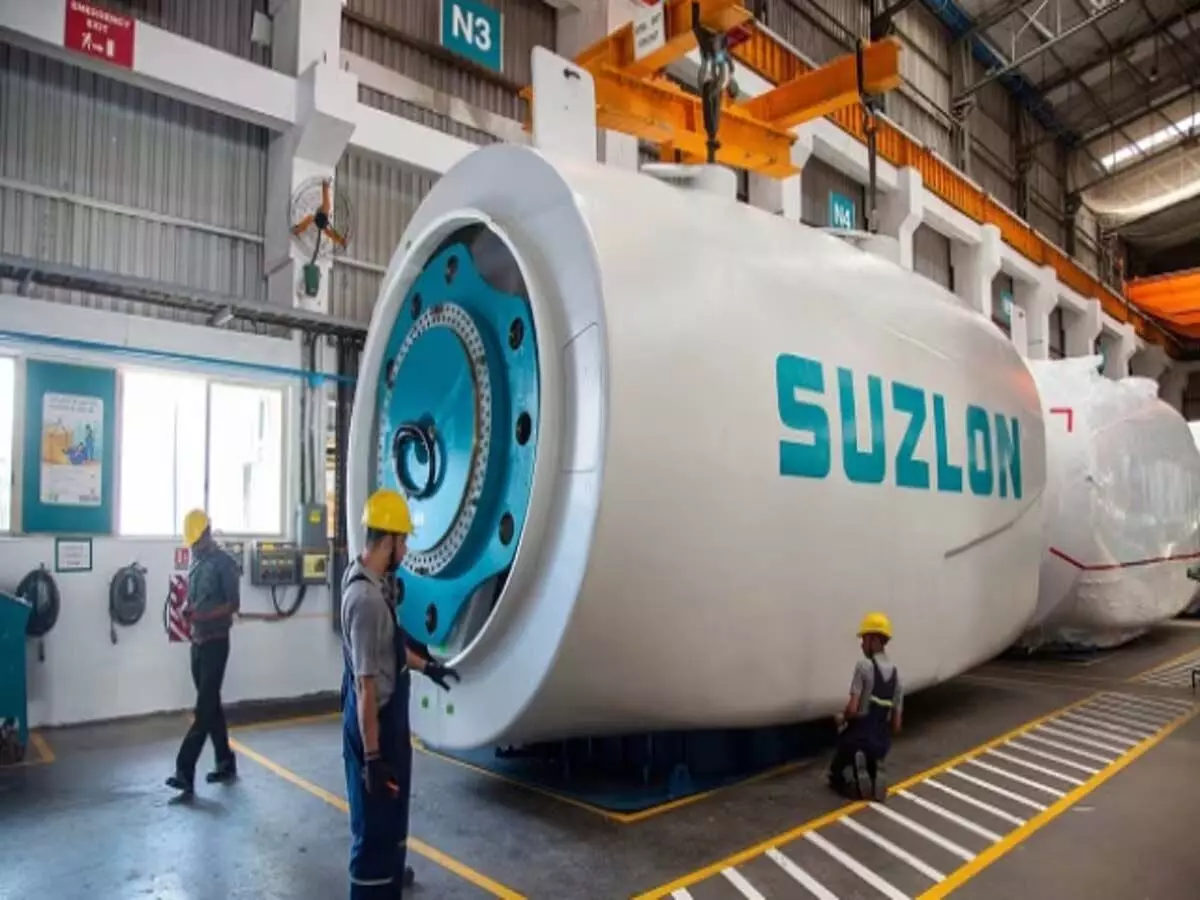 Suzlon शेयर में 1.67% की बढ़त