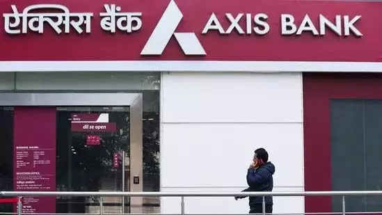 Axis Bank का शेयर -0.25% नीचे