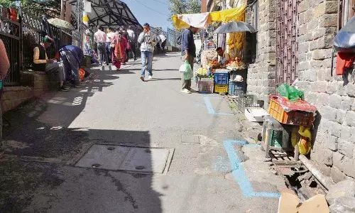 Shimla में वेंडिंग जोन की पहचान के लिए नीली रेखाएं बनाई जाएंगी