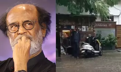 Chennai: भारी बारिश के बाद रजनीकांत के घर में पानी भर गया