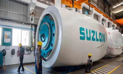Suzlon शेयर में 1.67% की बढ़त Suzlon शेयर में 1.67% की बढ़त