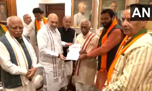 मुख्यमंत्री नायब सिंह सैनी ने सरकार बनाने का दावा पेश किया