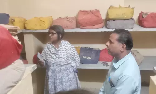 Bikaner: जिला कलेक्टर ने देशनोक उप तहसील का किया निरीक्षण