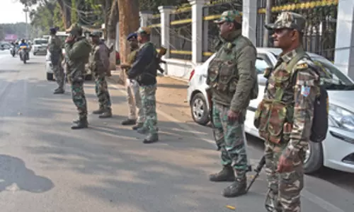 Jharkhand Police ने विधानसभा चुनाव के लिए 590 अर्धसैनिक बलों की तैनाती की मांग की Jharkhand Police ने विधानसभा चुनाव के लिए 590 अर्धसैनिक बलों की तैनाती की मांग की