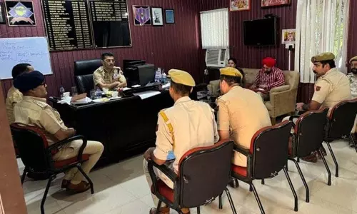 SSP Jammu ने सिटी वेस्ट सब-डिवीजन में अपराध, सुरक्षा की समीक्षा की
