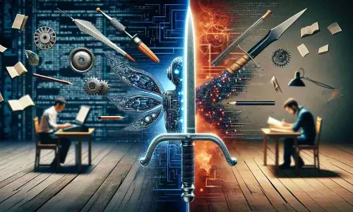 AI-जनरेटेड कंटेंट का उदय: एक दोधारी तलवार AI-जनरेटेड कंटेंट का उदय: एक दोधारी तलवार