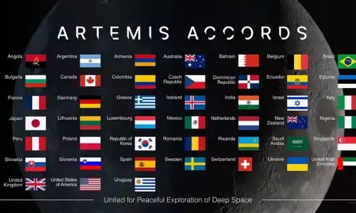 Estonia Artemis समझौते में शामिल हुआ: चंद्रमा अन्वेषण गठबंधन Estonia Artemis समझौते में शामिल हुआ: चंद्रमा अन्वेषण गठबंधन
