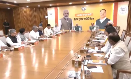 BIG BREAKING: भाजपा CEC की बैठक जारी, मोदी शामिल
