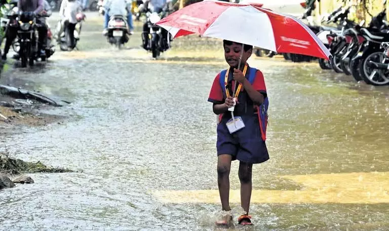 दक्षिण-पश्चिम मानसून वापस चला गया, Telangana में उत्तर-पूर्वी मानसून शुरू हुआ