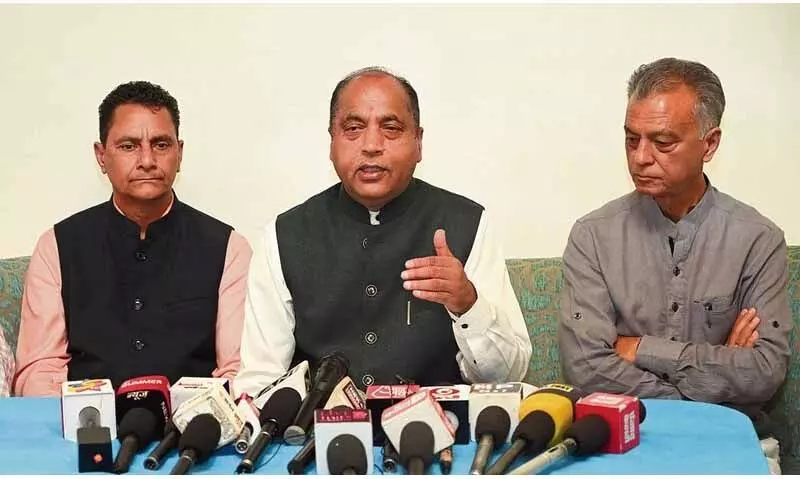 Jai Ram Thakur ने विकास परियोजनाओं को पूरा करने में देरी के लिए कांग्रेस सरकार की आलोचना की