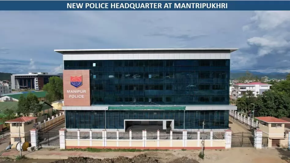 Manipur का नया पुलिस मुख्यालय उद्घाटन के लिए तैयार