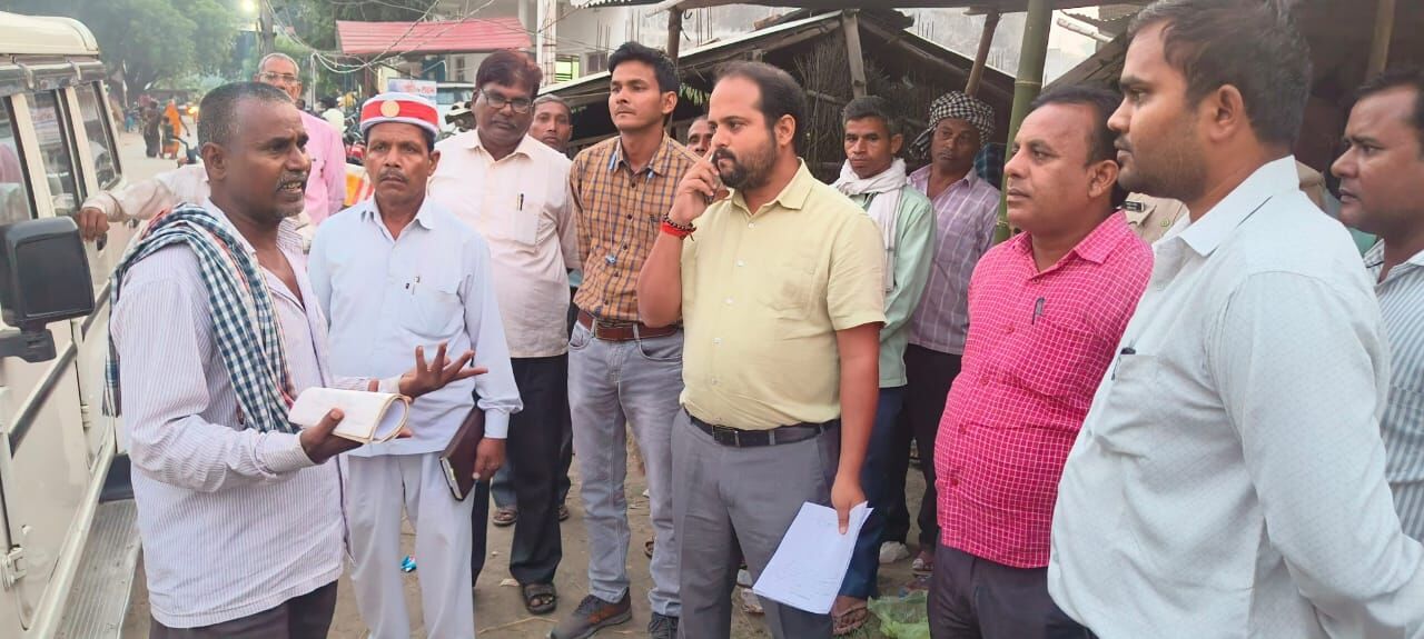 मुख्यमंत्री जनता दर्शन में शिकायत, Tehsildar ने किया मौके का निरीक्षण