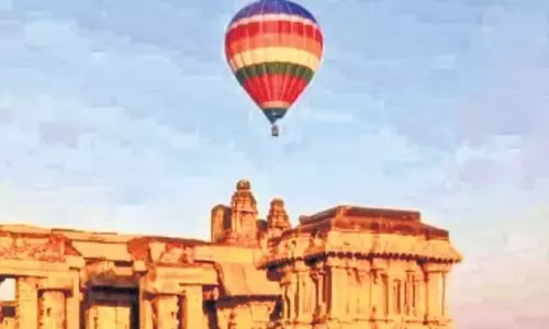 Karnataka: हम्पी में गर्म हवा के गुब्बारे की सवारी को मंजूरी मिल गई